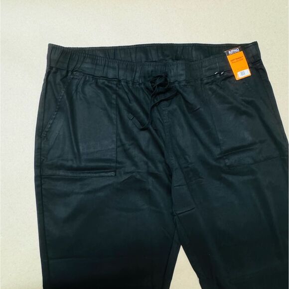 Buffalo David Bitton Soft Tencel Pull-on Pants Women's Plus Size XXL Black - Picture 4 of 12